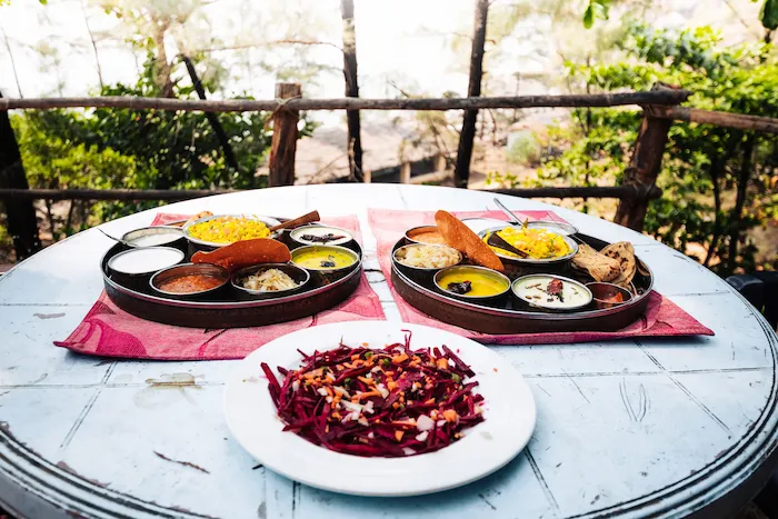 Dining at Red Earth Gokarna Resort