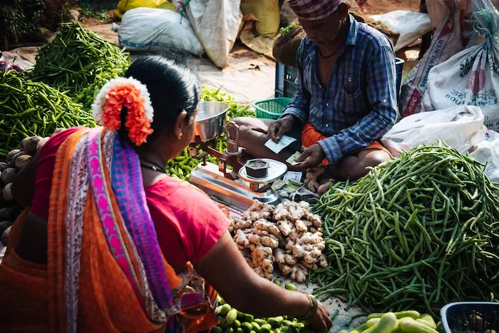 Flea Market near resort in Gokarna
