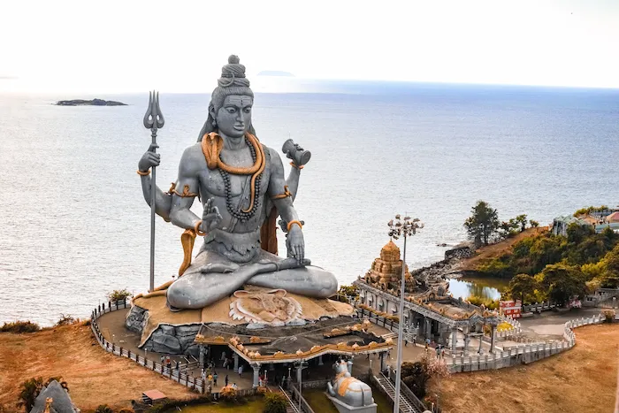 Murudeshwara Temple near resort in Gokarna