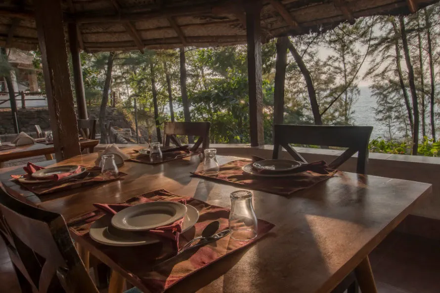Dining at Red Earth Gokarna Resort