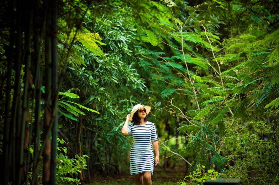A person at Red Earth Kabini Resort